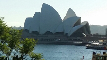 A view of the Opera House